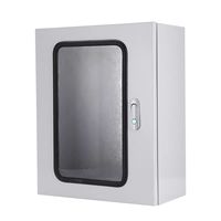 JXF-304-9 petite boîte de Base de panneau de commande de distribution d'énergie électronique fixée au mur d'acier inoxydable pour l'équipement