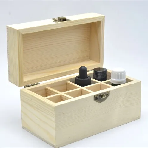 Hangzhou Hotsale ätherisches Öl Geschenk box Öl Parfums Holz Geschenk box für Olivenöl