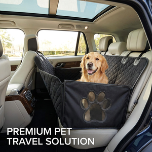 <span class=keywords><strong>Protector</strong></span> de Asiento Impermeable y Plegable Tipo Hamaca para Mascotas, Cubierta para Asiento Trasero de <span class=keywords><strong>Coche</strong></span> para <span class=keywords><strong>Perros</strong></span> - Product Image 4