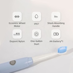 <span class=keywords><strong>Brosse</strong></span> à dents électrique <span class=keywords><strong>sonique</strong></span> vibrante portable automatique OEM couleur personnalisée IPX7 2026 pour adultes - Product Image 4