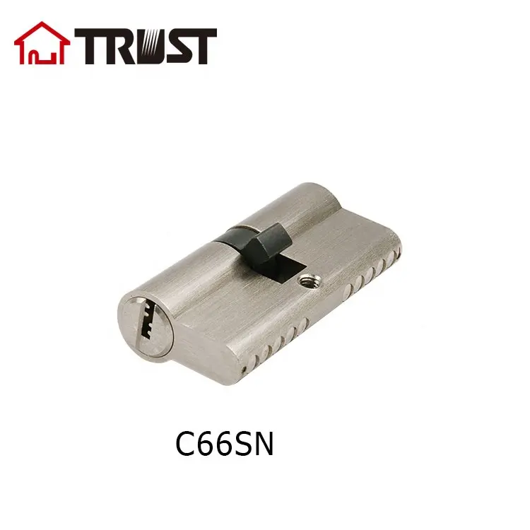 Trustting — serrure à cylindre multi-clé pour ordinateur, en laiton massif, support européen C66-SN