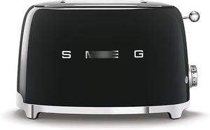 <span class=keywords><strong>Grille</strong></span>-<span class=keywords><strong>pain</strong></span> <span class=keywords><strong>SMEG</strong></span> 2 fentes avec 6 préréglages, fonction de décongélation et bac à miettes amovible (Noir) - Product Image 3