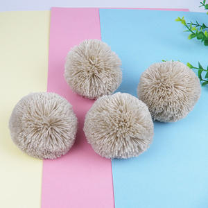 Personnalisable DIY Acrylique Pompons Multicolore Laine Fil Ponpoms Boule pour Noël Maison Chapeau Décoration Vêtement Accessoires - Product Image 2