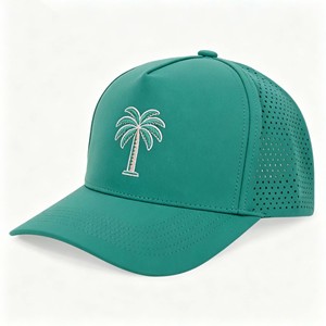 Gorra de Béisbol en Colores Clásicos con Cierre de Hebilla Dorada y Cobre, Ajustable, para las Cuatro Estaciones, Bordado Personalizado, Transpirable e Impermeable 100% - Product Image 3