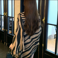 Écharpe longue respirante à imprimé camouflage de luxe léger pour femme, nouvelle collection automne, style européen et américain rétro, châle haut de gamme polyvalent