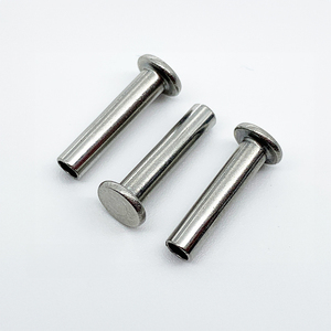 Rivets <span class=keywords><strong>pop</strong></span> semi-tubulaires personnalisés en acier inoxydable Fixation - Product Image 3
