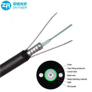 GYXTW Os2 G652d Modo múltiple para exteriores Monomodo de techo blindado 4/6/8/12 Núcleo Cable de <span class=keywords><strong>fibra</strong></span> óptica 1 km <span class=keywords><strong>Precio</strong></span> - Product Image 5