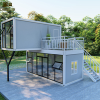 DYCE2 Estructura de acero de lujo moderno Casa de caja móvil Construcción rápida Prefabricada Confort Sol al aire libre Venta caliente Contenedores de bajo precio