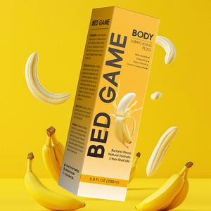 Private Label BED GAME Banana <strong>Flavored</strong> Lubricant, No Rinse <strong>Flavored</strong> <strong>Lube</strong>, Couples Lubricants Intimate New Design 200ml - Product Image 2