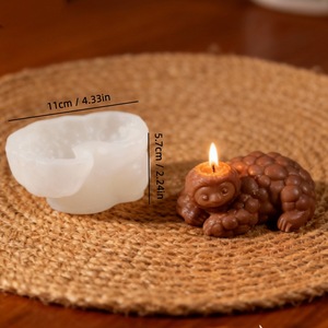 Creative Animal Sloth <b>Candle</b> <b>Mold</b> Silicone Plaster Diffuser Ornament Making <b>Mold</b> For DIY <b>Candle</b> Crafting - Product Image 4
