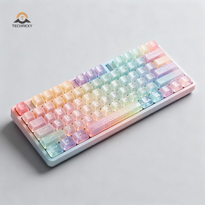 Teclas TECHREXY de Moda, 113 Teclas OEM Personalizadas de PBT Blanco Porcelana, Diseño de Anime 3D para Nintendo Switch/PS4, Teclas Mecánicas Universales <span class=keywords><strong>MX</strong></span> - Product Image 4