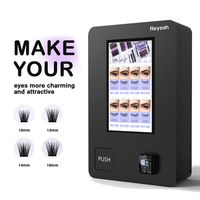 Reyyeah petit distributeur automatique d'art d'ongle mural 21.5 pouces écran tactile distributeur automatique cosmétiques Combo distributeur automatique