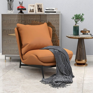 Chaise de salon moderne en gros, fauteuils d'appoint doux, chaise de loisirs italienne de luxe léger avec - Product Image 3