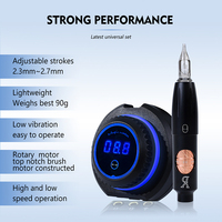 Machine PMU à Trajectoire Réglable Naturelle 2.3mm 2.7mm |   Appareil professionnel pour la formation en maquillage permanent des sourcils, des lèvres et des tatouages