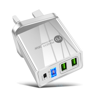 Adaptateur de charge rapide 4 USB 36W - <span class=keywords><strong>Chargeur</strong></span> mural USB Type C - Compatible avec le <span class=keywords><strong>chargeur</strong></span> <span class=keywords><strong>iPhone</strong></span> <span class=keywords><strong>12</strong></span> pour <span class=keywords><strong>iPhone</strong></span> <span class=keywords><strong>12</strong></span> Pro Max - Product Image 6