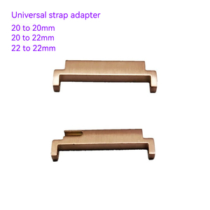 2 uds conector de banda de reloj de acero inoxidable para reloj Samsung 3/4/5/6 adaptador de pines de liberación rápida de Metal para <span class=keywords><strong>Huawei</strong></span> <span class=keywords><strong>GT3</strong></span>/4 20mm 22mm - Product Image 3