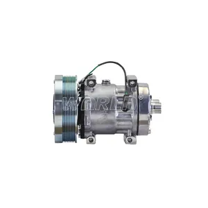 7H15 8PK OEM ABPN83304374 58790 352524A2 24V Automotive Air Conditioning Compressor For NewHolland For Iveco For Case WXTK221