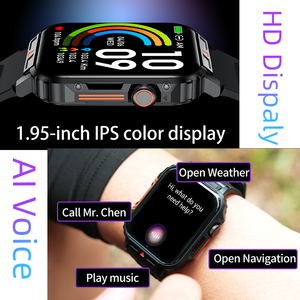 SENBONO L81 Smartwatch Sportivo da Esterno IP67 Impermeabile con Display OLED 1.95\", Batteria a Lunga Durata, Fitness Tracker, Chiamate Bluetooth, per Uomo, Compatibile con iOS e Android - Product Image 5