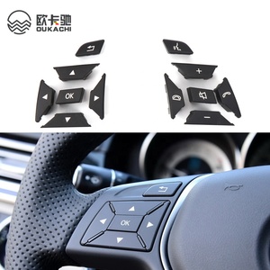 Pulsante Interruttore di Controllo Menu sul Volante per Mercedes Benz W204 X204 W212 W156 W246 <span class=keywords><strong>Classe</strong></span> C <span class=keywords><strong>E</strong></span> A GLK 2185400162 - Product Image 2