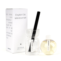 Mescente Air Fresher Car aroma secnt huile parfum bouteille en verre Reed Diffuseur