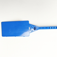 Sceau de sécurité en plastique à serrage progressif pour sacs de transport, scellé de sécurité à sangle plastique