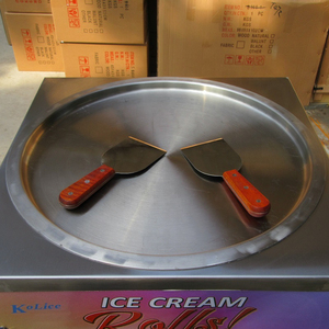 Máquina de Helados Kolice, Gran Venta, con Certificación CE y RoHS, Máquina de Helados Enrollados Redonda de 45 cm para Mostrador - Product Image 6