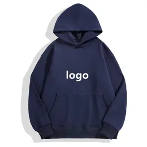 Bán Buôn Pháp Terry Đôi Zip Hoodies Tùy Chỉnh Quá Khổ Áo Trống Cắt Thả Vai Zip up Hai Lớp Áo Người Đàn Ông