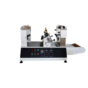 Machine de revêtement et de laminage thermofusible mini de laboratoire pour ruban adhésif, film de batterie et adhésifs, avec système de bobinage de rouleaux et revêtement thermofusible - Product Image 1
