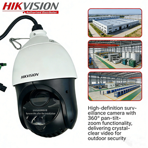 Hikvision Cámara Domo de Red AcuSense con Visión Nocturna Expansiva DS-2DE4825IWG1-E de 8 MP y Zoom Óptico 25X, con Tecnología DarkFighter IR, Audio y Alarma de Advertencia - Product Image 1