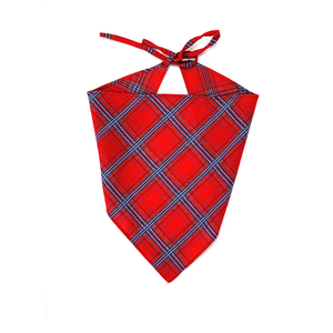 למעלה איכות ייחודי יום הולדת מסיבת חתונה מוצק צבע משולש יוניסקס סופר כלב בנדנות סיטונאי - Product Image 4