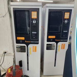 맞춤형 금속 토큰 동전 교환기 자동 환전 키오스크 동전 교환 디스펜서 동전 작동 게임기 모델 - Product Image 3