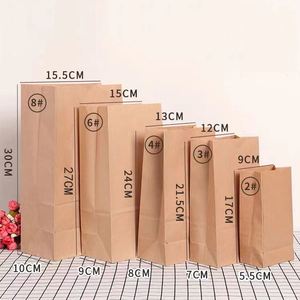 Boîte d'emballage jetable en papier kraft anti-graisse personnalisable pour biscuits, pain, gâteaux, pizzas, sushis, gelées, impression offset transparente - Product Image 6