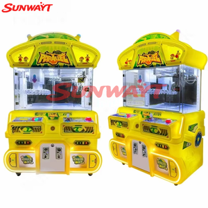 Máquina de Animales de Peluche al por Mayor, Popular Juego de Grúa de Garras para Parque, Máquina de Grúa de Garras Operada con Monedas en Venta, Juego 2 en 1 de Muñecas con Clip y Garra - Product Image 2