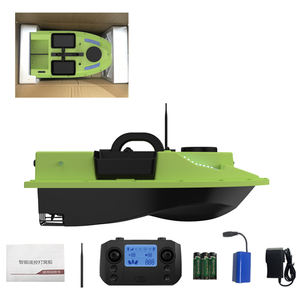 GPS RC Angel köder Boot Fernbedienung Wasserdichter Doppel motor 2KG Last Lithium batterie 600M Reichweite Langstrecken Nacht fischen - Product Image 6
