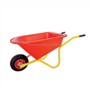 Nouveau Design Chine enfants <span class=keywords><strong>Brouette</strong></span> Pour Enfants Jardin Outil Produit enfants jouet de jardin <span class=keywords><strong>brouette</strong></span> avec plateau en plastique - Product Image 2