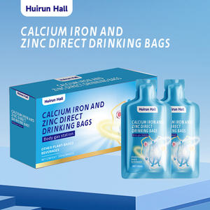 Etiqueta privada Calcio Hierro Zinc Suplemento líquido OEM Compatible Listo para beber Stick Pack Botella Embalaje Procesamiento con sabor - Product Image 3