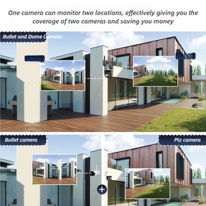 V380 Full-Color Bullet-Dome <span class=keywords><strong>IP</strong></span> <span class=keywords><strong>Camera</strong></span> ngoài trời Home Night Vision giám sát ai con người theo dõi chuyển động báo động CMOS cảm biến thẻ SD - Product Image 5