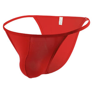 Sexy <strong>Men</strong> Seamless Briefs Thin Side Straps Bikini Underwear Breathable Bulge Pouch G-String Low Rise Gay <strong>Mens</strong> Lingerie Bulk - Product Image 3