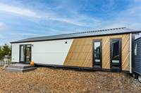 Maison en conteneur à structure en bois préfabriquée mobile de style modulaire moderne Villa de 100 m²/ADU/Barkyard House/Resort/Granny Flat