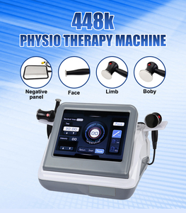 Dispositivo de Terapia de Transferencia Eléctrica Capacitiva y Resistiva de 448 kHz, Pantalla de 7.5 Pulgadas, 3 Sondas S/M/L + Placa Negativa para Uso en Salón y Hogar - Product Image 2
