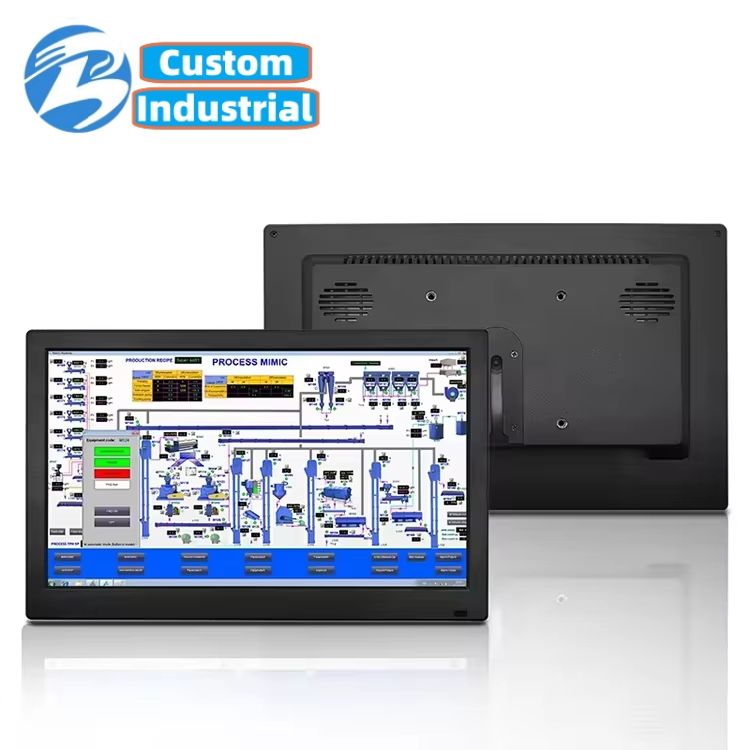 Factory 13.3" Industrial LCD Monitor Full HD 1920x1080 IPS Panel LED Display with Built-in Speaker for Desktop Use
