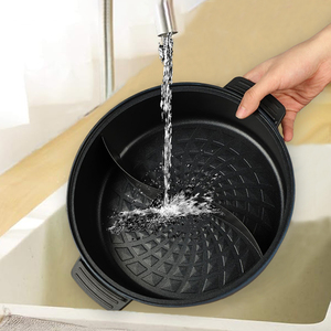 Casserole électrique multifonctionnelle 2026, revêtement antiadhésif, couvercle en verre trempé 4L, économie d'énergie, classe A, pour la maison et l'hôtel - Product Image 4