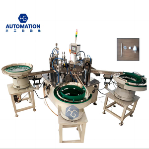 Our factory exports automatic perfume spray pump assembly machine, parts assembly machine, fully automatic assembly machine