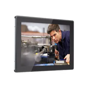 ODM อุตสาหกรรม 10.4 นิ้วจอแสดงผล LCD แบบสัมผัสจอแสดงผลฝังตัวสําหรับเครื่องกัด CNC