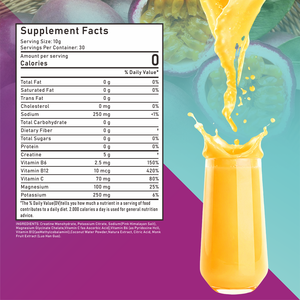 Produit à Marque Blanche Formule Personnalisée 5000MG Créatine Monohydrate Micronisée Plus Électrolytes Pré-Entraînement Poudre de Collagène - Product Image 3