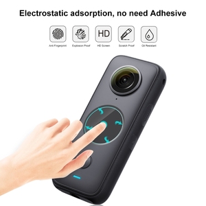 Película de vidrio templado para <span class=keywords><strong>Insta360</strong></span> <span class=keywords><strong>One</strong></span> <span class=keywords><strong>X2</strong></span> Puluz, <span class=keywords><strong>accesorios</strong></span> de cámara de acción, película de vidrio templado curvo Hd, fabricante de China, 2 uds. - Product Image 5