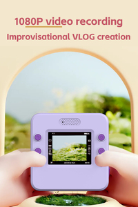 Macchina fotografica digitale dello studente <span class=keywords><strong>per</strong></span> la fotografia Mini stampante portatile termica istantanea stampa <span class=keywords><strong>foto</strong></span> <span class=keywords><strong>per</strong></span> bambini macchina fotografica 2.4 pollici HD Video giocattolo regali - Product Image 6