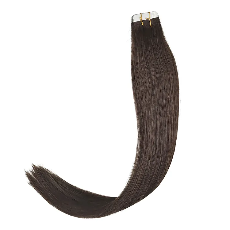 Xinda-Extensiones de cabello humano de 18 pulgadas, cinta de extensión de cabello personalizado Remy #2 para mujer, entrega el mismo día