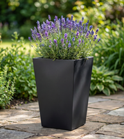 Kit de jardinière surélevée en acier Corten, montage facile, bac de plantation modulaire, jardinière pour légumes pour la ferme