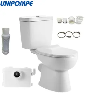 Macerator Toilet WC Broyeur Macerating Upflush Toilet Kit With Standard Bowl